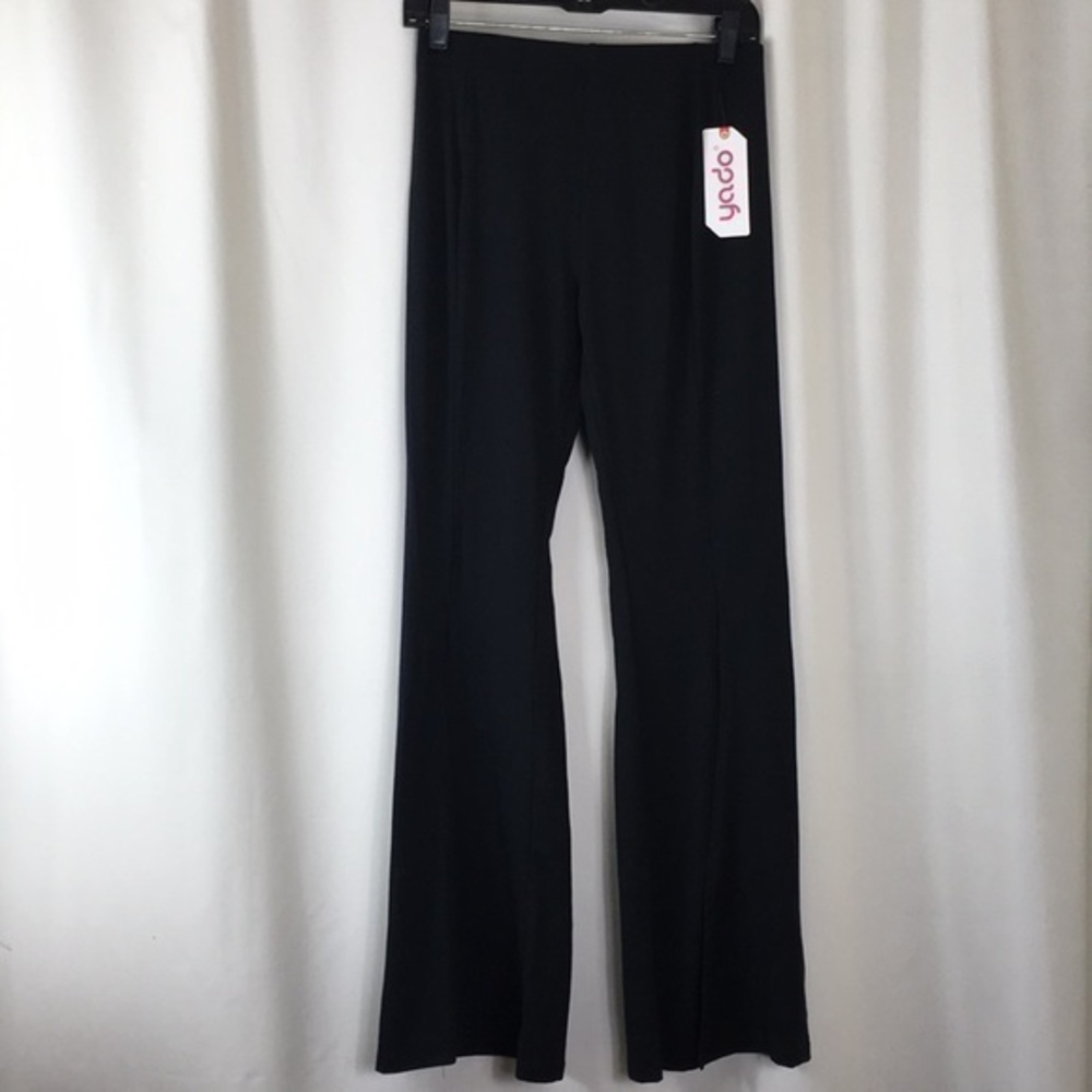 Yado, Flared, split above the knee, dance pants. M